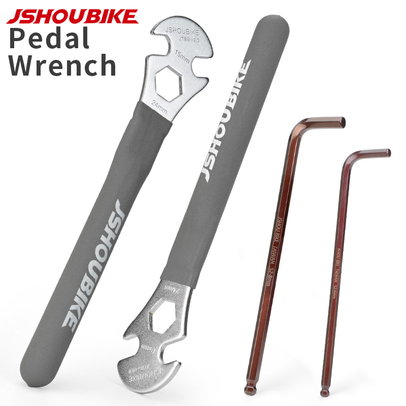 Mountain Biking Apparel - JSHOUBIKE 6/8/15mm bisiklet pedalı anahtarı Allen