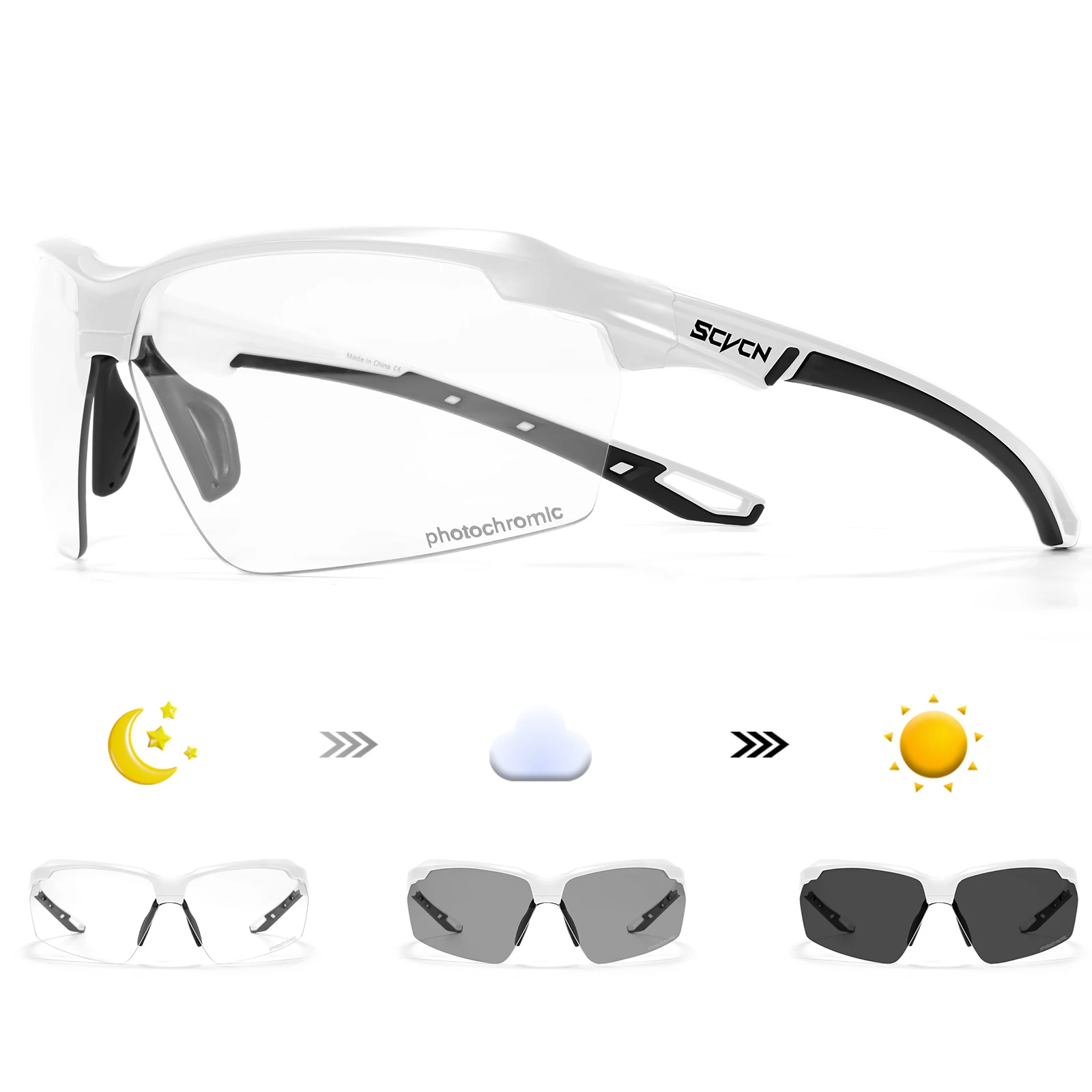 SCVCN Fotokromik Bisiklet Güne - Mountain Biking Goggles incelemesi ve fiyatı